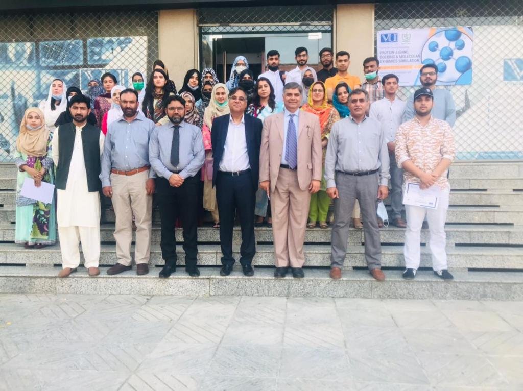 Workshop on Protein Ligand Docking and Molecular Dynamics Simulation by Virtual University of Pakistan — photograph 11